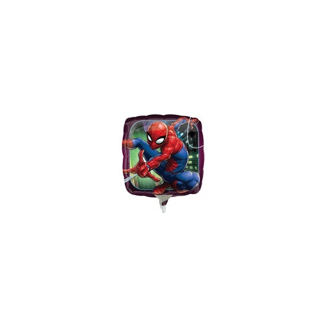 Palloncino Mylar Mini Shape Spider-Man Ultimate - 27 cm.