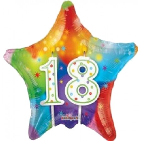 Palloncino in mylar HAPPY BIRTHDAY TO YOU 18