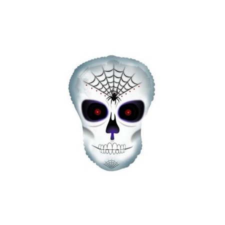 Palloncino Mylar Mini Shape 30 cm. Spider Skull Dude