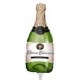 Palloncino Mylar Mini Shape 22 cm. Champagne Bottle