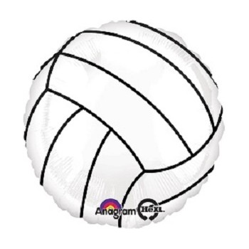 Palloncino Mylar 45 cm. Volleyball