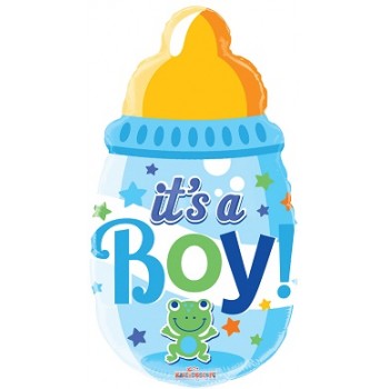 Palloncino Mylar 50 cm. Boy - Baby Bottle Boy