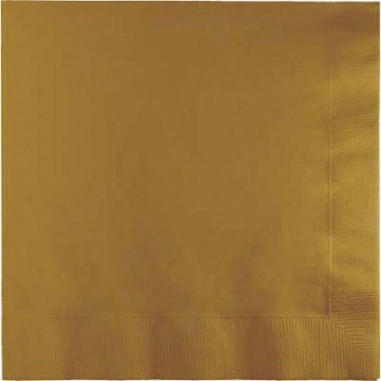 Coordinato Oro - Tovagliolo 2 veli 33x33 cm. - 50 Pz.