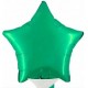 Palloncino Mylar Micro 11 cm. Stella Verde Tiffany