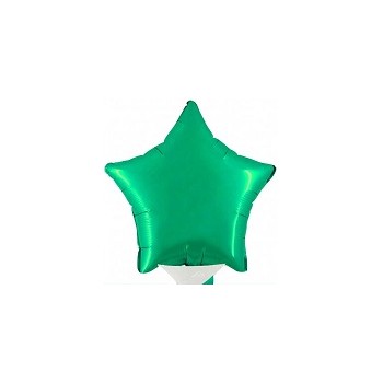 Palloncino Mylar Micro 11 cm. Stella Verde Tiffany