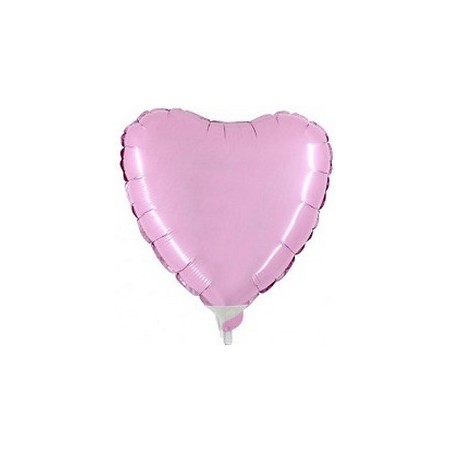 Palloncino Mylar Mini Shape 23 cm. Cuore Rosa