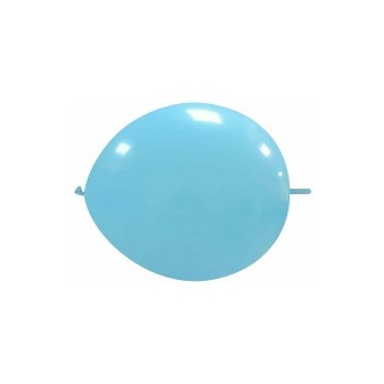 Palloncino in Lattice Link 16 cm. Azzurro- 100 pz