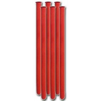 Palloncino in Lattice Modellabili Medi 140 cm. x 5 cm. diam. Rosso - 100 pz