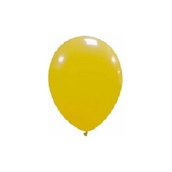 Palloncino in Lattice Pastello 12,5 cm. Giallo Ocra - 100 pz