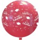 Palloncino in Lattice Rotondo 80 cm. Stampa Laurea