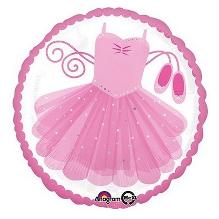 Palloncino Mylar 45 cm. Ballerina Tutu