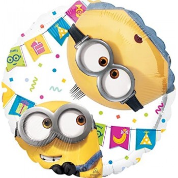 Palloncino Mylar 45 cm. Despicable Me Minion 2