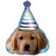 Palloncino Mylar 45 cm. F - Happy Birthday Pups Party Face