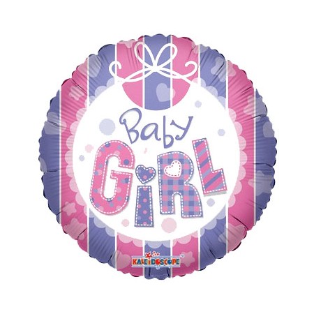 Palloncino Mylar 45 cm. Girl - Baby Girl Bib