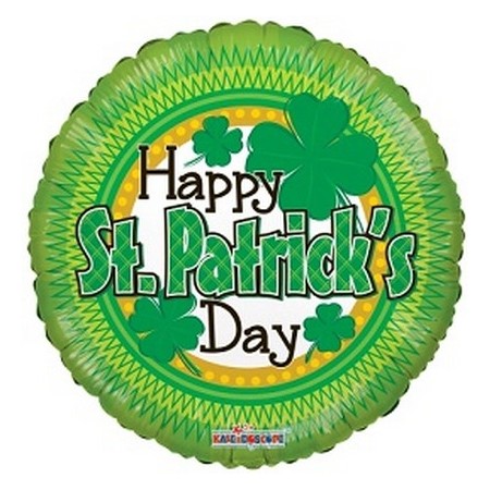 Palloncino Mylar 45 cm. Happy St Patrick's Day