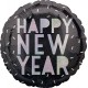 Palloncino Mylar 45 cm. Holographic Happy New Year