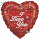 Palloncino Mylar 45 cm. I Love You Lenguage