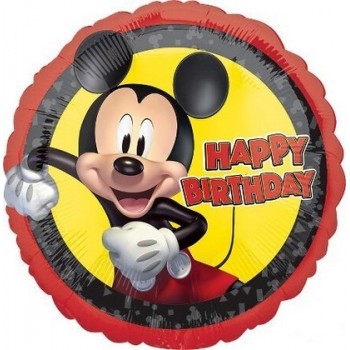 Palloncino Mylar 45 cm. Mickey Mouse Forever Birthday