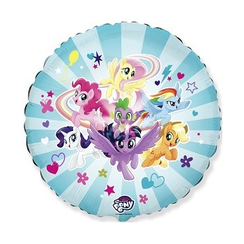 Palloncino Mylar 45 cm. My Little Pony Team