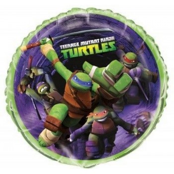 Palloncino Mylar 45 cm. Ninja Turtles Teenage Mutant