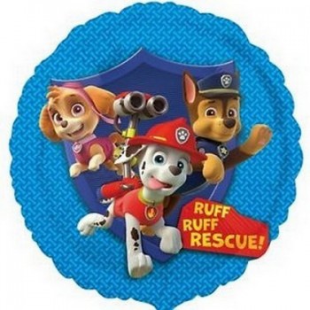 Palloncino Mylar 45 cm. Paw Patrol Rescue