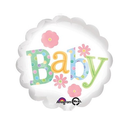 Palloncino Mylar 45 cm. Petite Flower Baby 