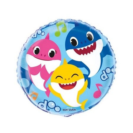 Palloncino Mylar 45 cm. Pinkfong Baby Shark