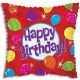 Palloncino Mylar 45 cm. Q - Birthday Bright