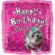 Palloncino Mylar 45 cm. Q - Happy Birthday Dog