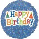 Palloncino Mylar 45 cm. R - Birthday Bright Sprinkles