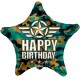 Palloncino Mylar 45 cm. S - Birthday Camo