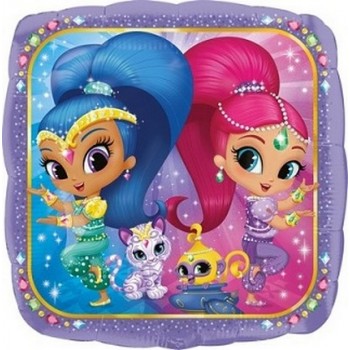 Palloncino Mylar 45 cm. Shimmer & Shine