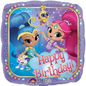 Palloncino Mylar 45 cm. Shimmer & Shine