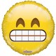 Palloncino Mylar 45 cm. Smiley Teeth