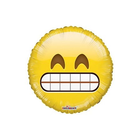 Palloncino Mylar 45 cm. Smiley Teeth