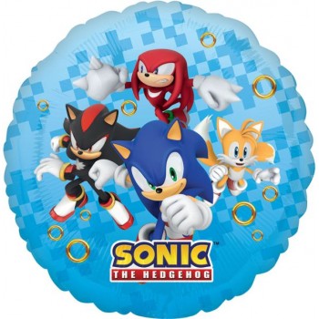 Palloncino Mylar 45 cm. Sonic