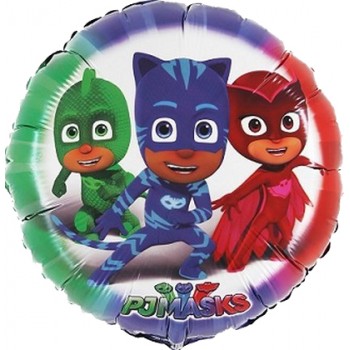 Palloncino Mylar 45 cm. Super Pigiamini - PJ Masks