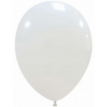 Palloncino in Lattice Pastello 30 cm. Bianco - 100 pz