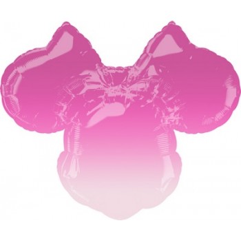 Palloncino Mylar Super Shape 71 x 58 cm. Minnie Forever Ombrè