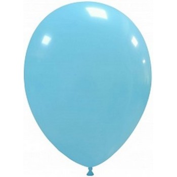 Palloncino in Lattice Pastello 30 cm. Azzurro - 100 pz