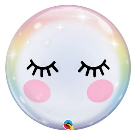 Palloncino Bubble 56 cm. Eyelashes