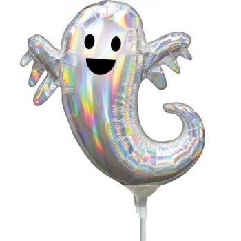 Palloncino Mylar Mini Shape 23 cm. Halloween Fantasmino