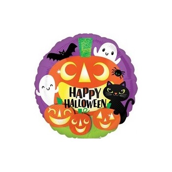 Palloncino Mylar Mini Shape 23 cm. Halloween Friends