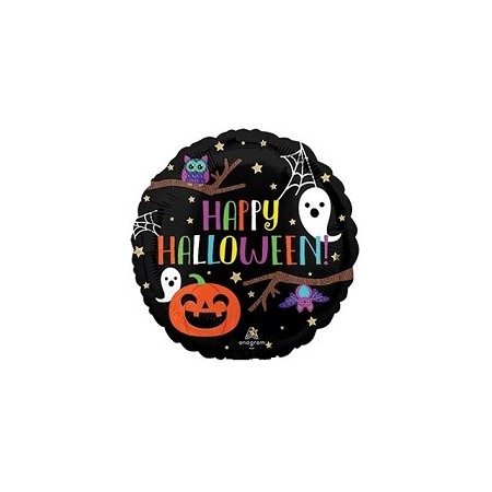 Palloncino Mylar Mini Shape 23 cm. Halloween Night