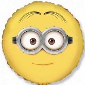 Palloncino Mylar 45 cm. Despicable Me Minions Dave Face 