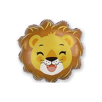 Palloncino Mylar Mini Shape 35 cm. Lion Head