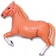 Palloncino Mylar Super Shape 94 cm. Cavallo Marrone