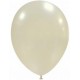 Palloncino in Lattice Metallizzato 33 cm. Perla - 100 pz