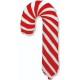 Palloncino Mylar Super Shape 99 cm. Candy Cane Red And White