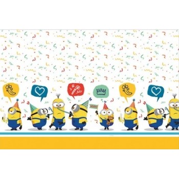 Coordinato Minions - Tovaglia Plastica 120x180 cm.